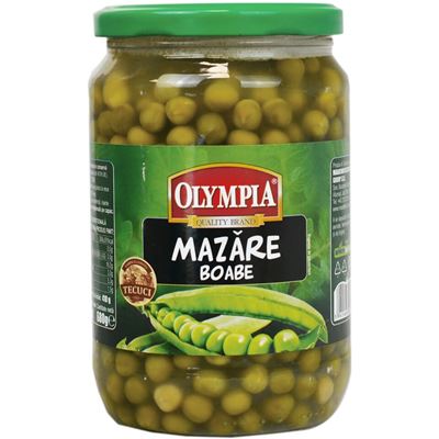 OLYMPIA Mazare Verde Boabe 680 g
