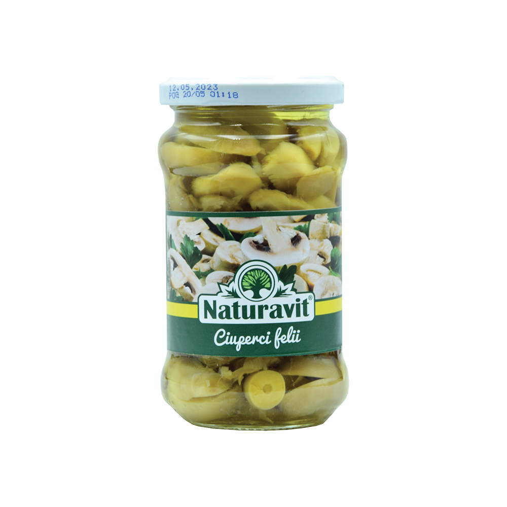 Naturavit Ciuperci Felii la Borcan 280 g