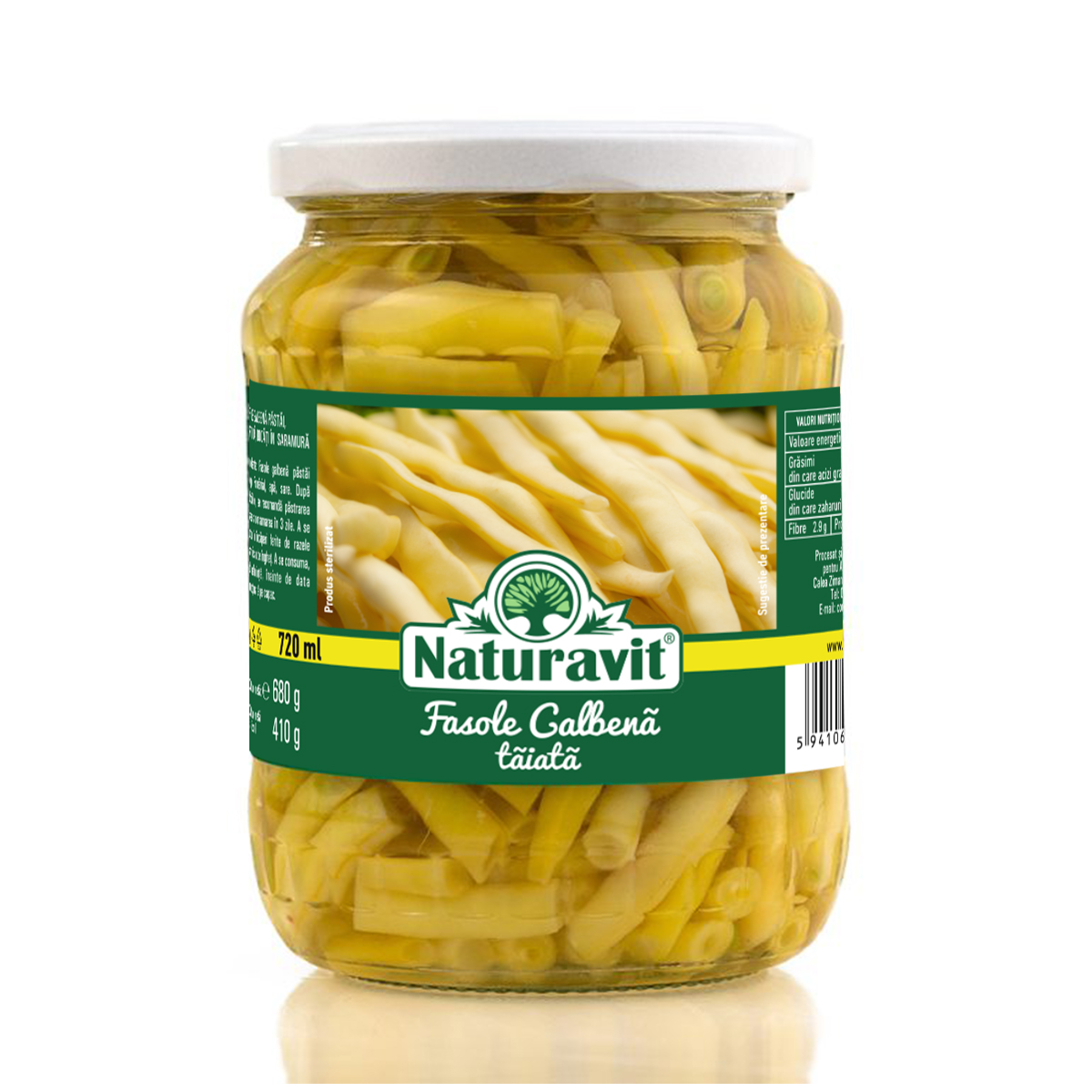 Naturavit Fasole Galbena 680 g