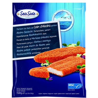 Sea Side File de Cod Pane 1,5 Kg ❄
