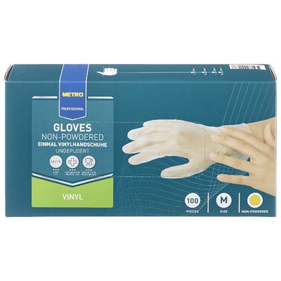 METRO PROFESSIONAL Manusi Nitril Transparente M 100 bucati