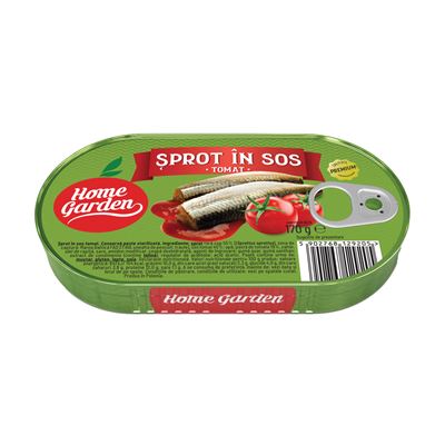 Home Garden Sprot in Sos Tomat 170 g