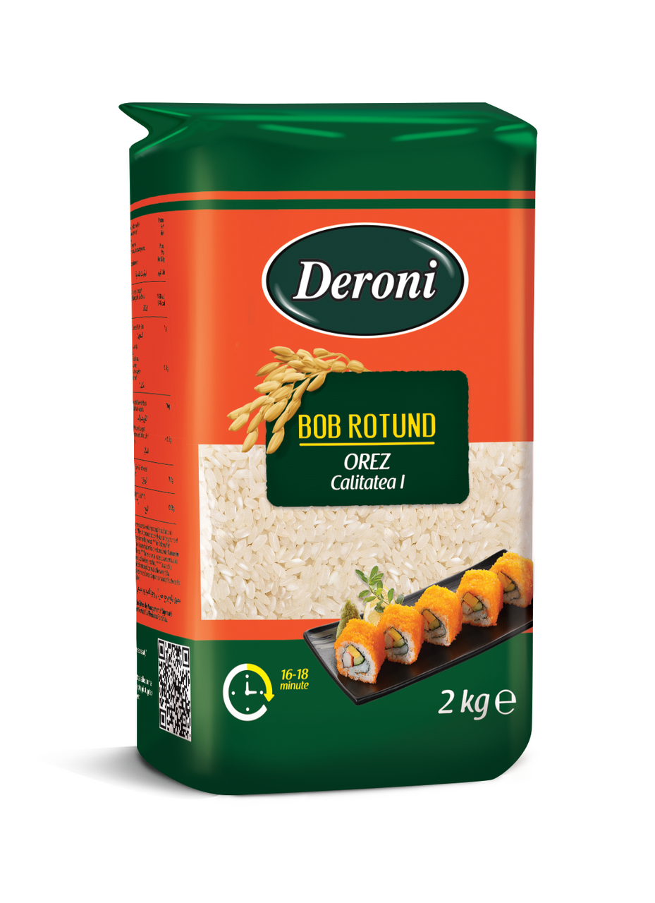 Deroni Orez cu Bob Rotund 2 Kg