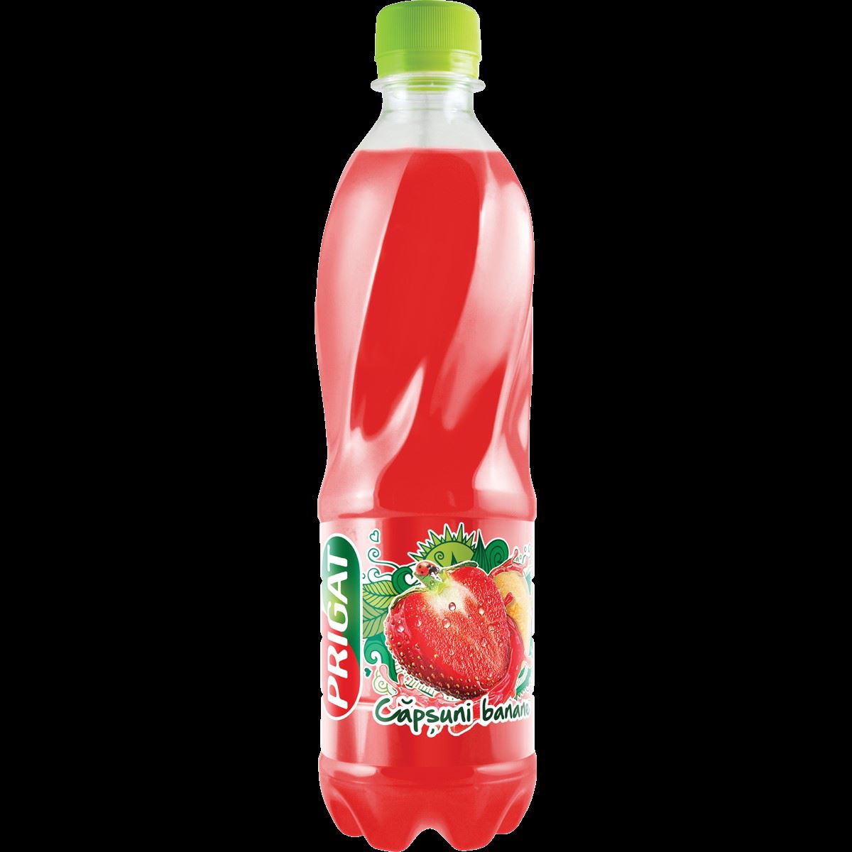 Prigat Suc Căpșuni și Banane 0,5 L, 12 buc.