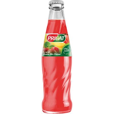 PRIGAT Still Suc Capsuni Mar si Banana SGR 12 x 250 ml