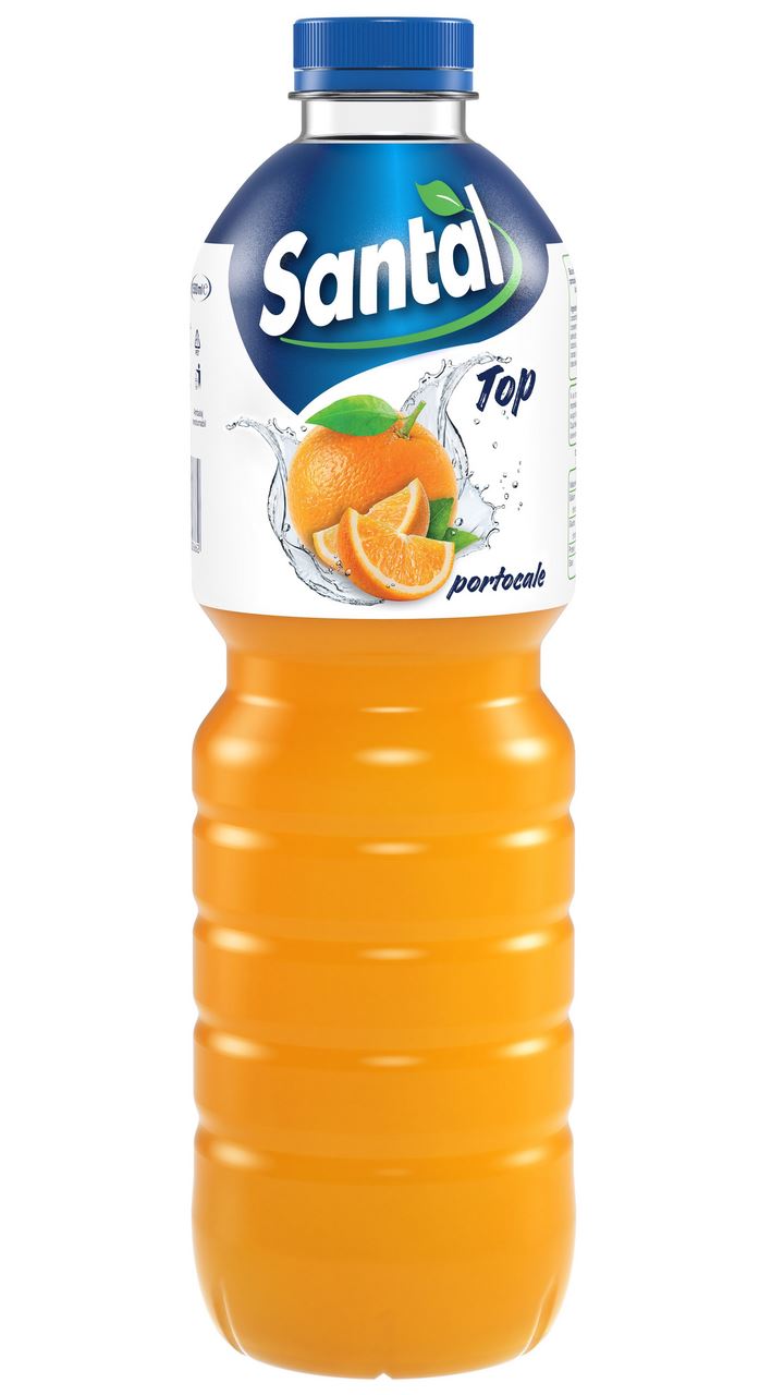 Santal TOP Suc Portocale 1,5 L, 6 sticle