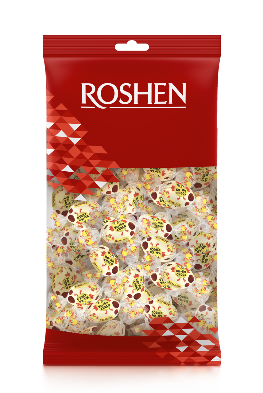 ROSHEN Ko-Ko Choco Bomboane Ciocolata Alba 1 Kg