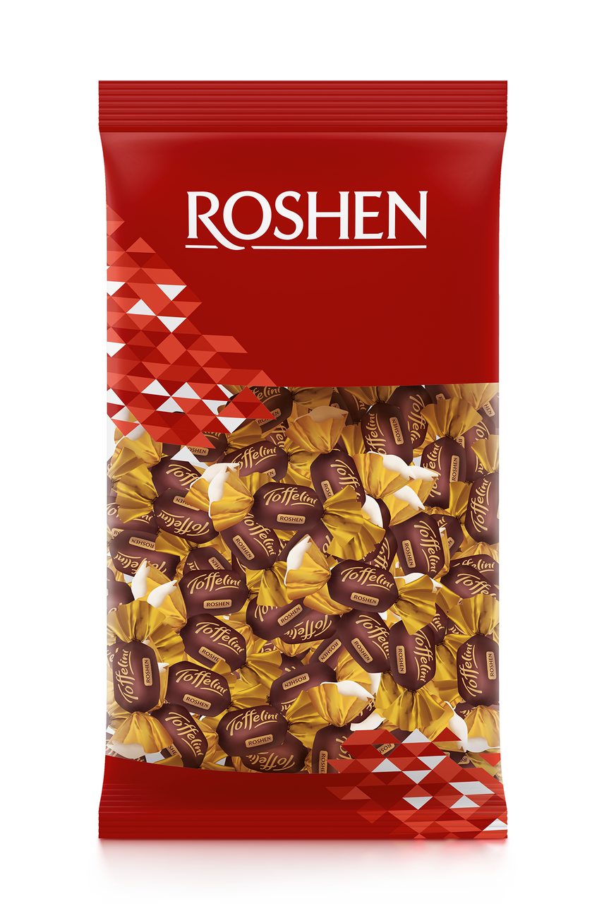 ROSHEN Toffelini Bomboane Ciocolata Amaruie 1 Kg