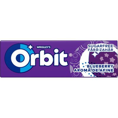 Orbit Guma de Mestecat cu Aroma de Afine 30 x 14 g