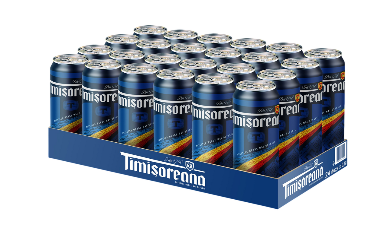 Timisoreana Bere Doza SGR 24 x 0,5 L