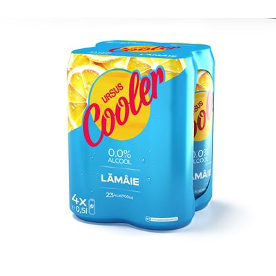 URSUS COOLER Bere Doza 0% SGR 4 x 0,5 L