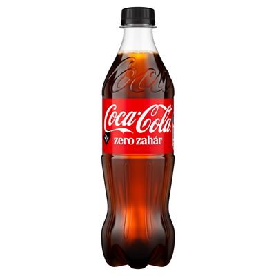 COCA-COLA ZERO ZAHAR Bautura Carbogazoasa SGR 12 x 0,5 L