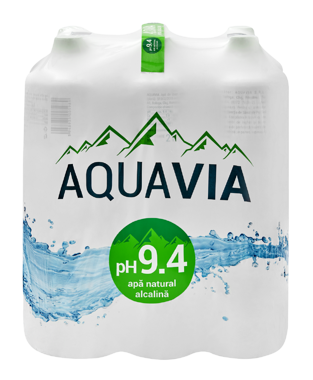 AQUAVIA Apa Alcalina SGR 6 x 2 L
