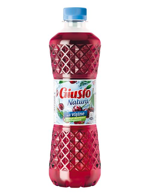 Giusto Natura Vișine Băutură Răcoritoare 0,5 L, 12 buc.