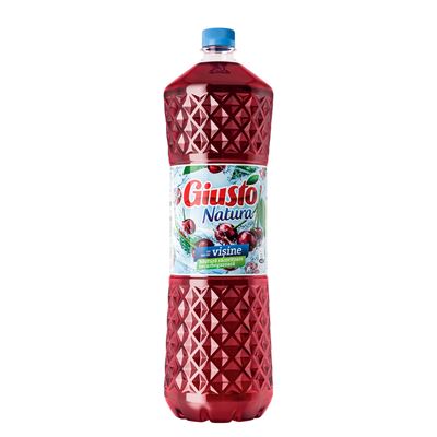 GIUSTO Natura Suc Visine SGR 4 x 2 L