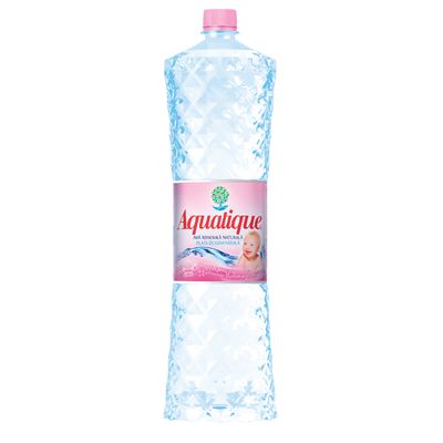 AQUATIQUE Apa Minerala Plata SGR 4 x 2L