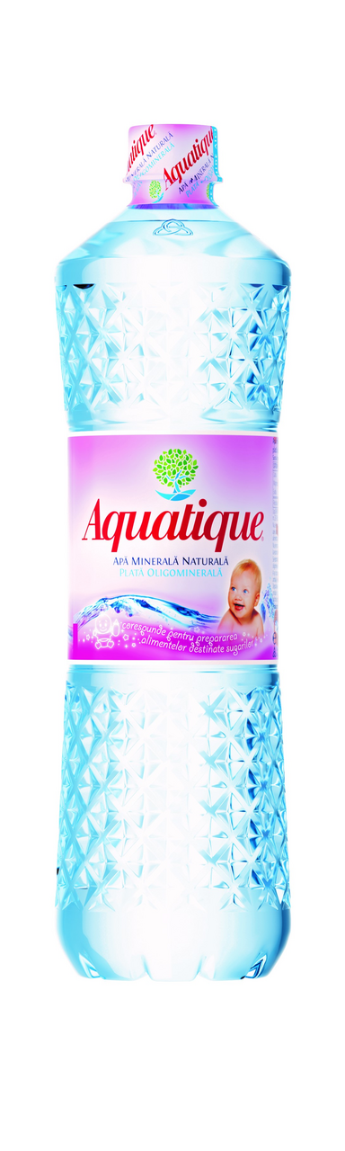 AQUATIQUE Apa Minerala Naturala Plata SGR 6 x 1 L