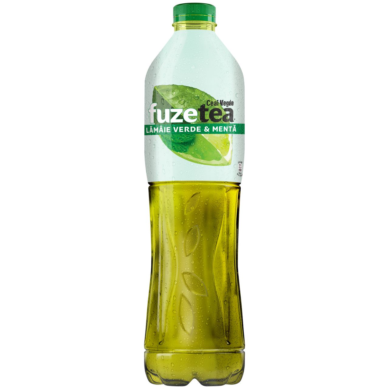 Fuzetea Băutură cu Aromă de Mentă și Lămâie 1,5 L, 6 sticle
