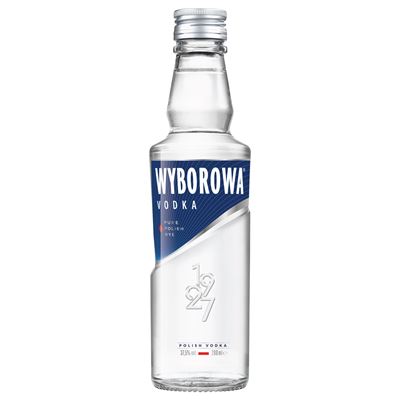 WYBOROWA Vodka 37,5% SGR 0,2 L