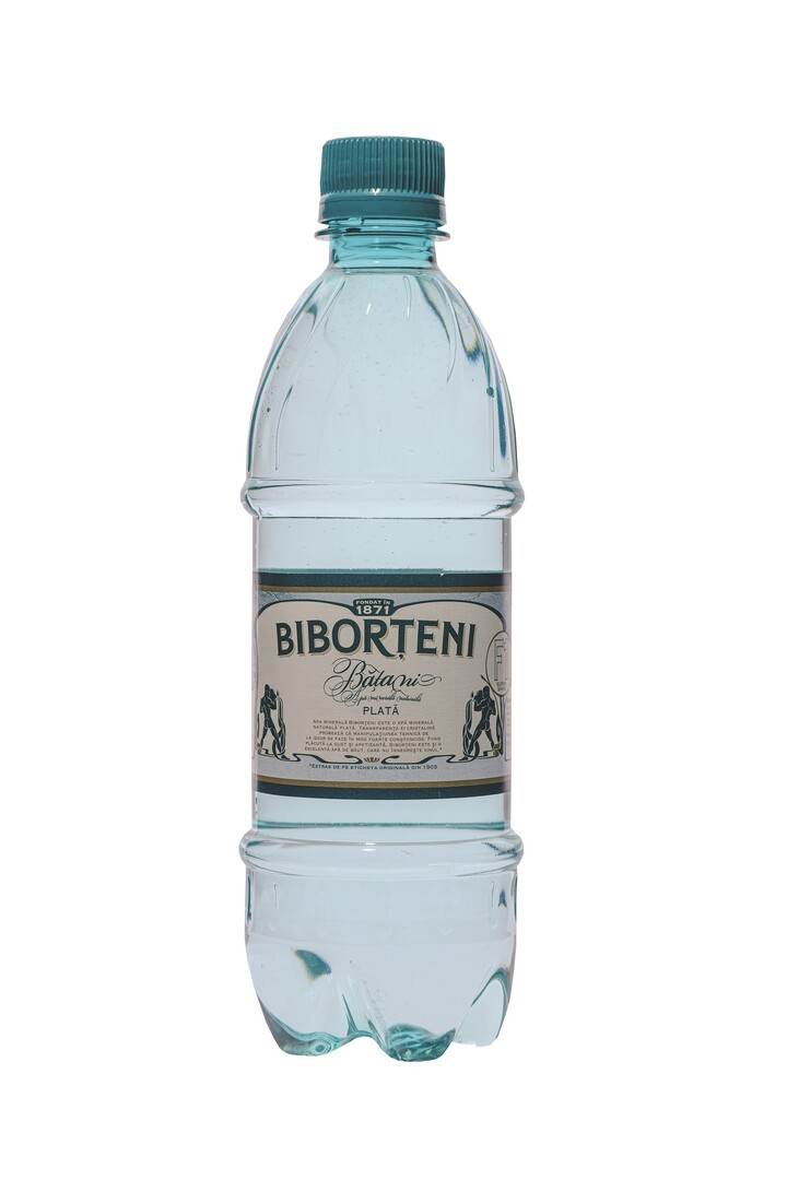 BIBORTENI Apa Minerala Plata SGR 12 x 0,5 L
