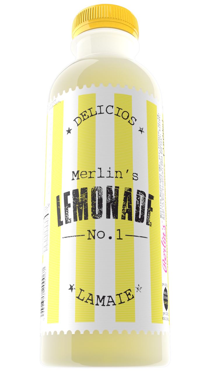 Merlin's Limonada cu Lămâie 0,6 L, 6 buc.