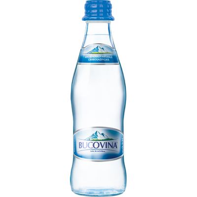 BUCOVINA Apa Minerala Carbogazoasa SGR 24 x 0,33 L