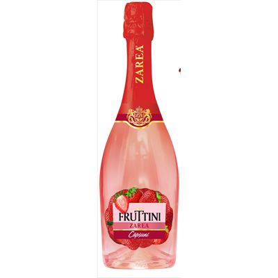 ZAREA CRYSTAL COLLECTION Fragola Cocktail SGR 0,75 L