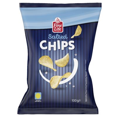 Fine Life Chips cu Sare 100 g