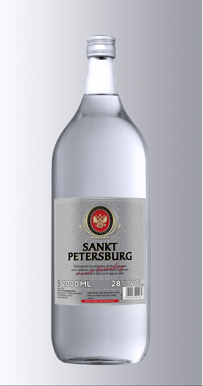 SANKT PETERSBURG Bautura Spirtoasa 28% SGR 2 L