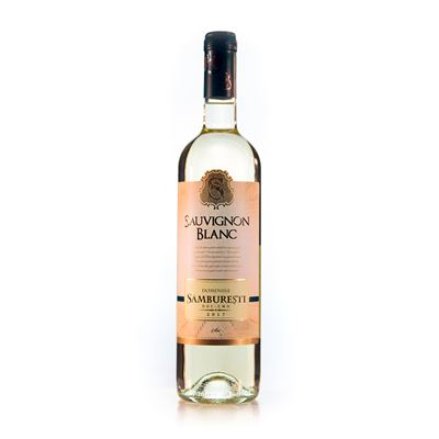DOMENIILE SAMBURESTI Sauvignon Blanc Vin Alb SGR 0,75 L