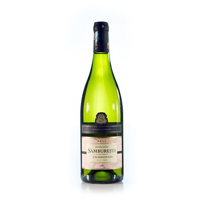 DOMENIILE SAMBURESTI Chardonnay Vin Alb SGR 0,75 L