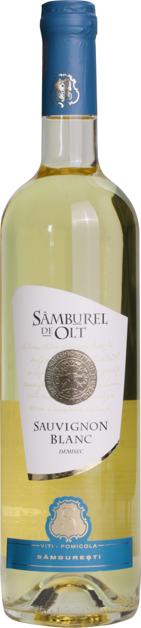 DOMENIILE SAMBURESTI SAMBUREL DE OLT Sauvignon Blanc Vin Alb SGR 0,75 L