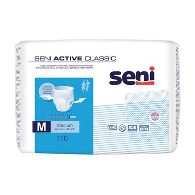 SENI Active Classic Medium Scutece Chilot pentru Adulti 10 bucati