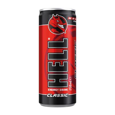 HELL Energy Drink Classic SGR 24 x 250 ml