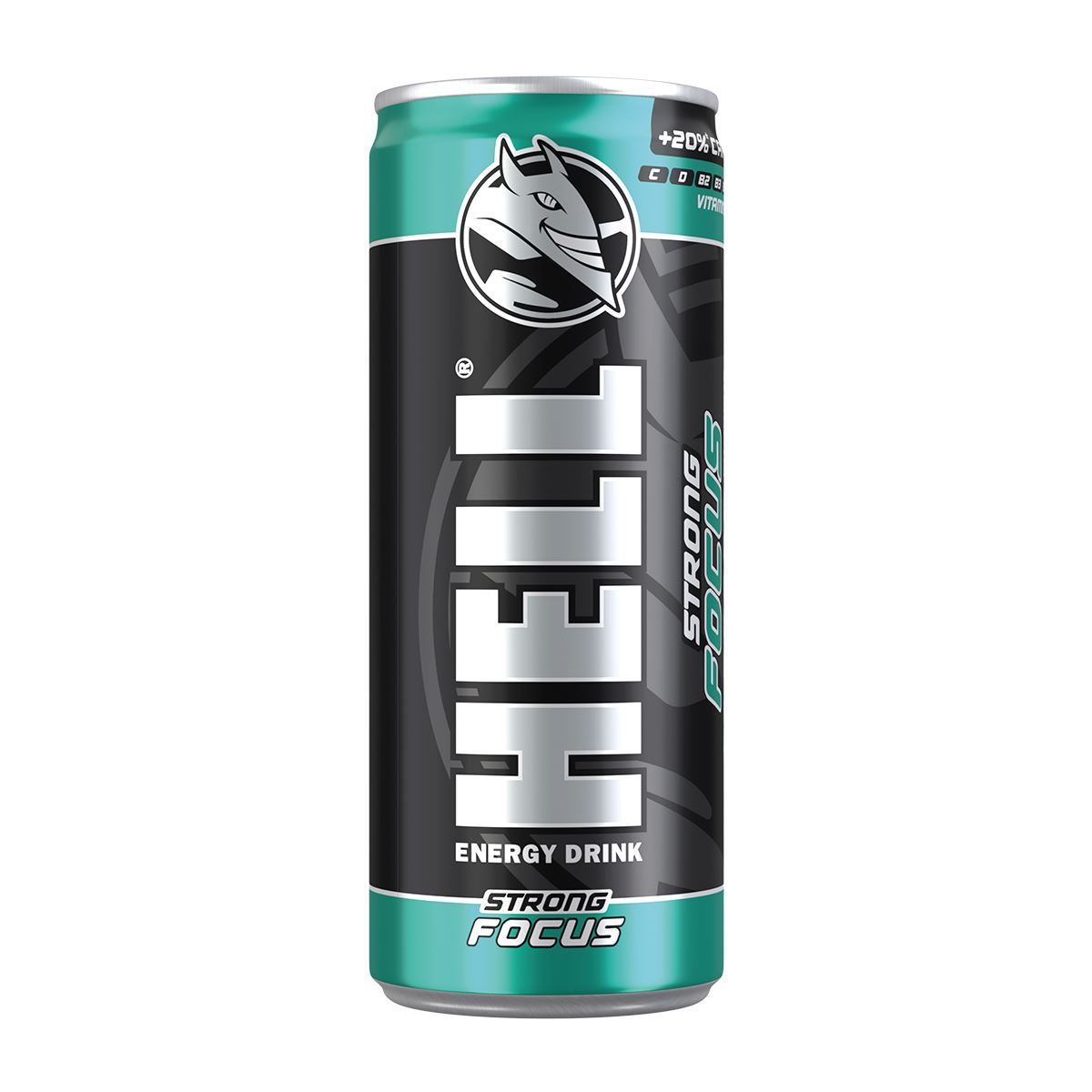 Hell Energy Drink Focus 250 ml, 24 buc.