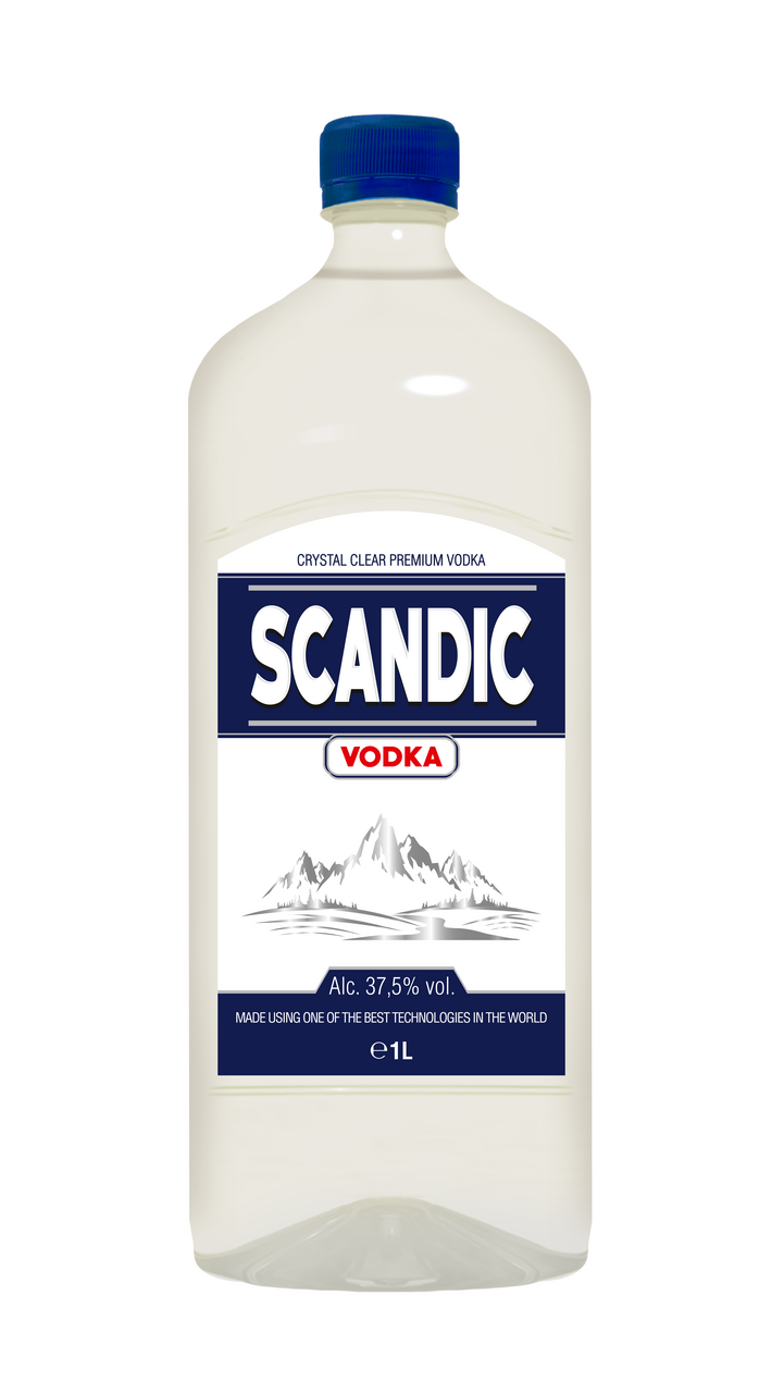 SCANDIC Vodka 37,5% SGR 1 L
