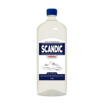 SCANDIC Vodka 37,5% SGR 1 L