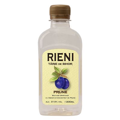 RIENI Tarie de Bihor Prune 37,5% SGR 0,2 L