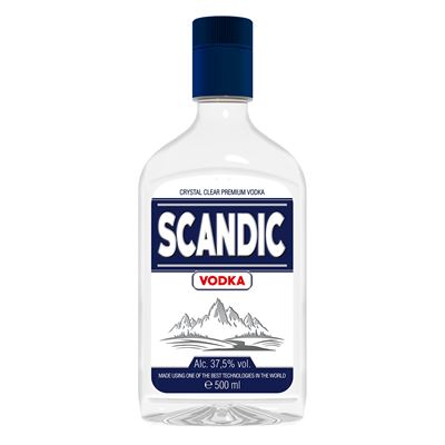 SCANDIC Vodka 37,5% SGR 0,5 L