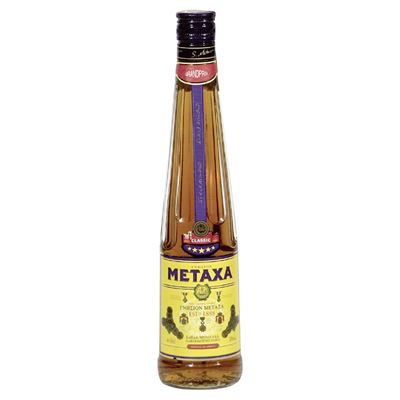 METAXA 5* Brandy 40% SGR 0,5 L