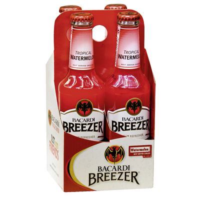 BACARDI BREEZER Pepene SGR 4 x 0,275 L