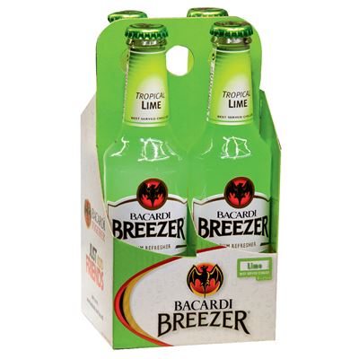 BACARDI BREEZER Lime SGR 4 x 0,275 L