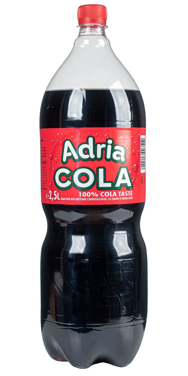 Adria Băutură Carbogazoasă Cola 2,5 L, 6 sticle