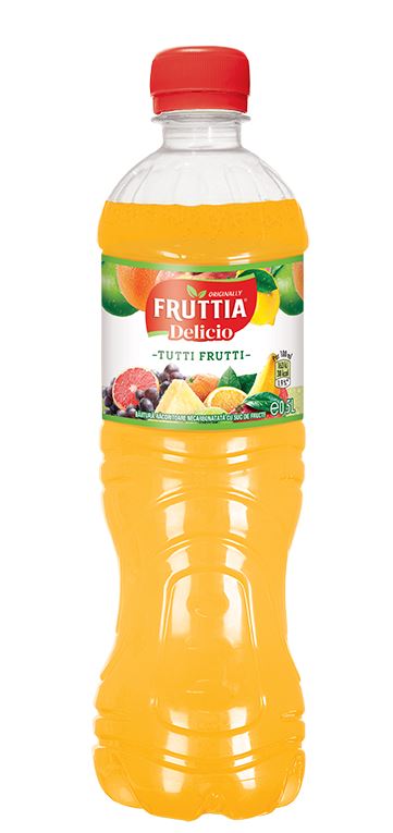 Fruttia Delicio Suc Tutti Fruti 0,5 L, 12 buc.