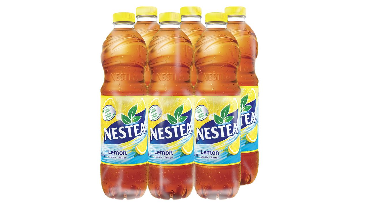 Nestea Băutură Necarbogazoasă cu Gust de Lămâie 1,5 L, 6 sticle