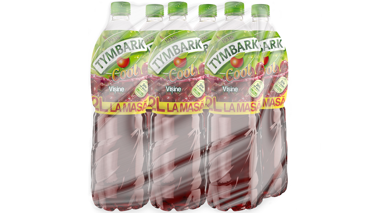 TYMBARK COOL Bautura Racoritoare cu Aroma de Visine SGR 6 x 2 L