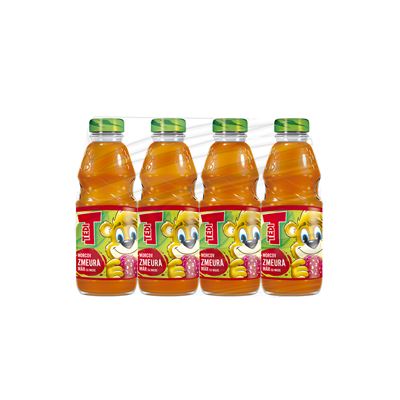 TEDI Suc Morcov-Mar-Zmeura SGR 4 x 0,30 L