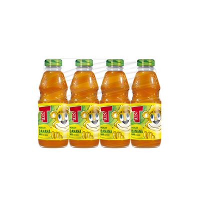 TEDI Suc Morcov-Mar-Banana SGR 4 x 0,30 L