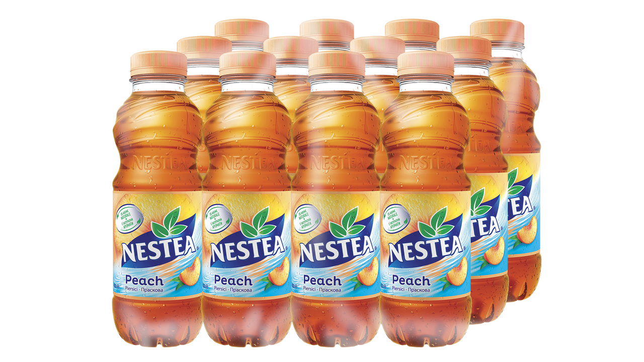 NESTEA Bautura Necarbogazoasa cu Gust de Piersica SGR 12 x 0,5 L