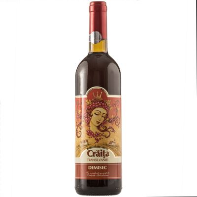 JIDVEI CRAITA Vin Rosu Demisec SGR 0,75 L